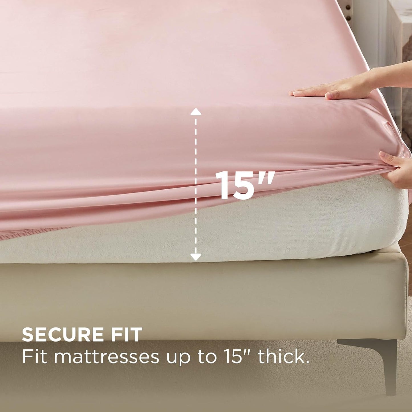 Satin Fitted Sheet