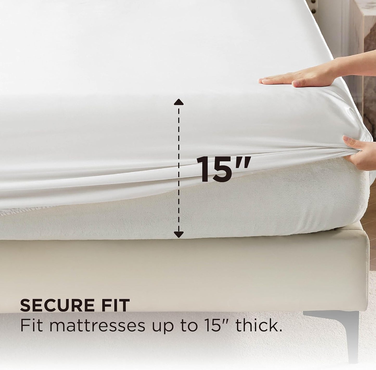 Satin Fitted Sheet