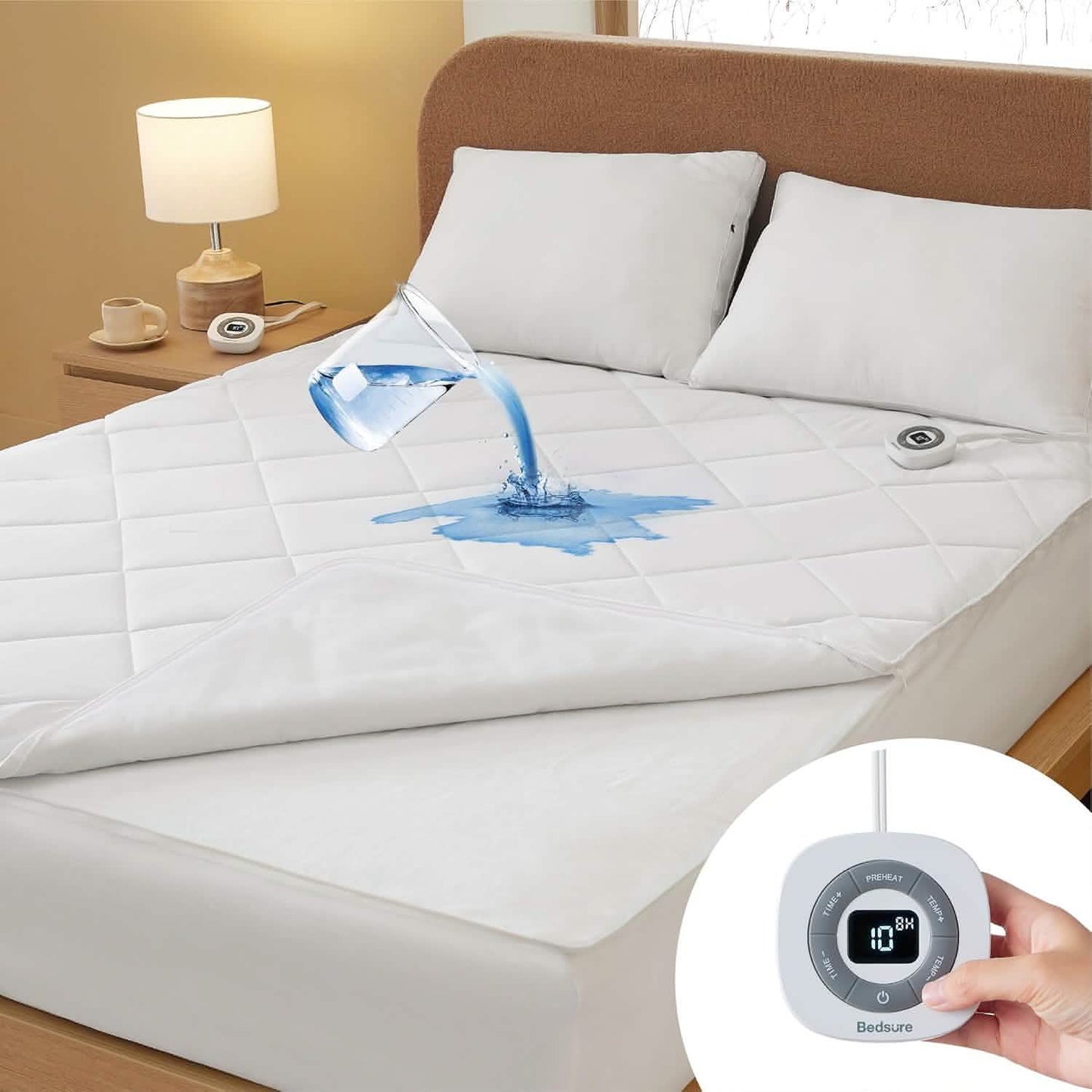 Removable Heated Mattress Padium