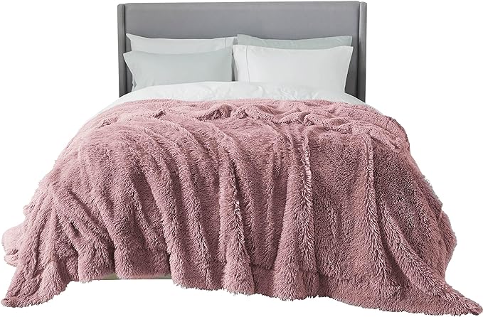 Fuzzy Faux Fur Blanket
