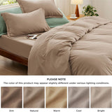 Prewashed Polyester Microfiber Duvet Cover Set