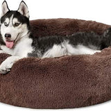 Calming Donut Bed for Dogs and Cats