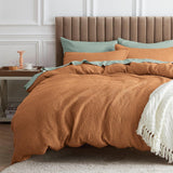 Cotton Waffle Weave Comforter Set