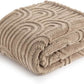 Arch Shaggy Sherpa Fleece Blanket