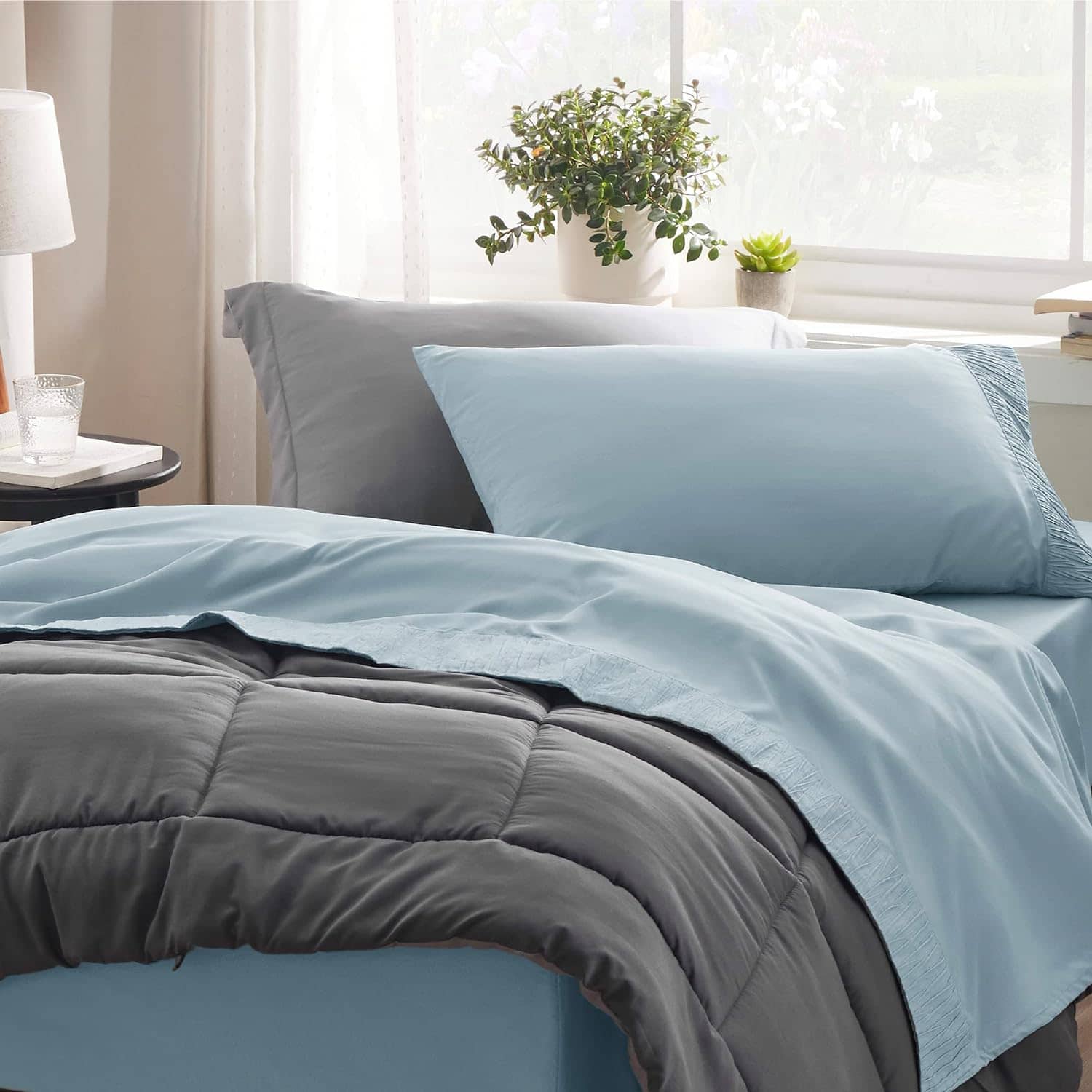 Ruched Sheet Set-2