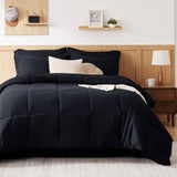 Bedsure Comforter Set - 7 Pieces Solid