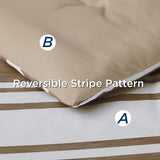 Stripe-Patterned Bed-in-a-Bag