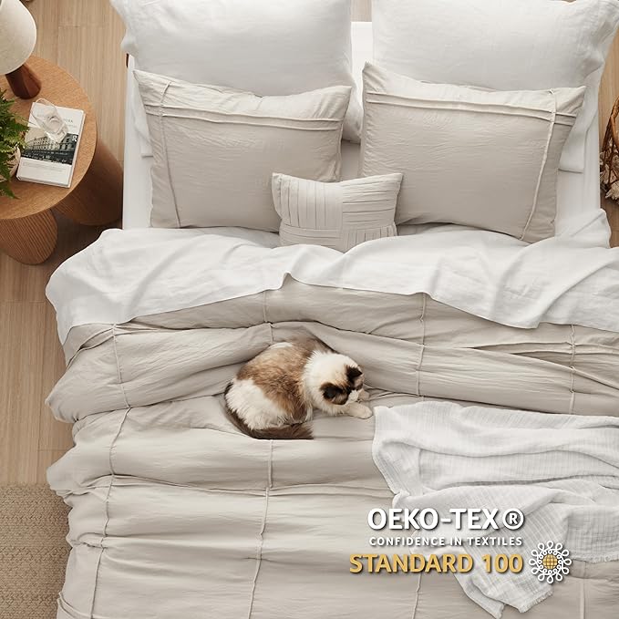 Pinch Pleat Comforter Set-2