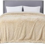 Bedsure Fuzzy Faux Fur Blanket