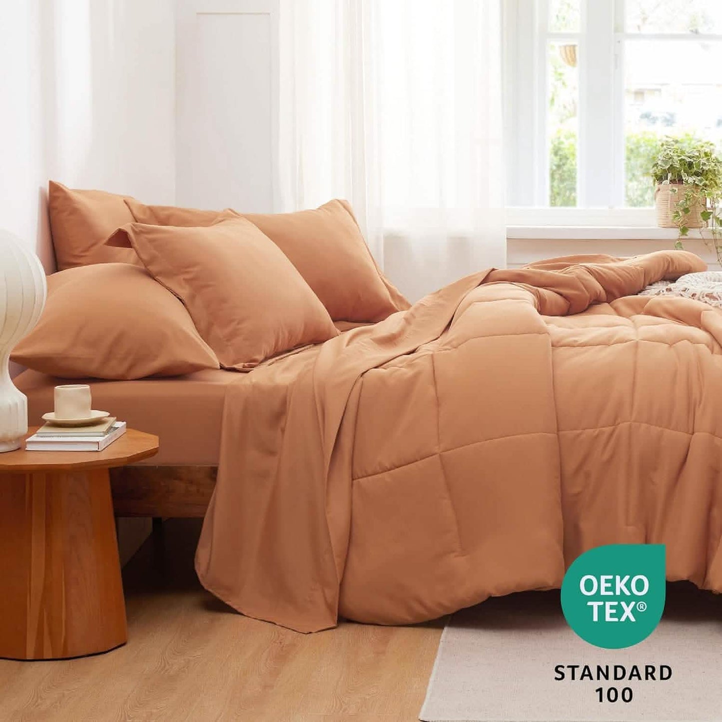 Comforter Set - 7 Pieces Solid