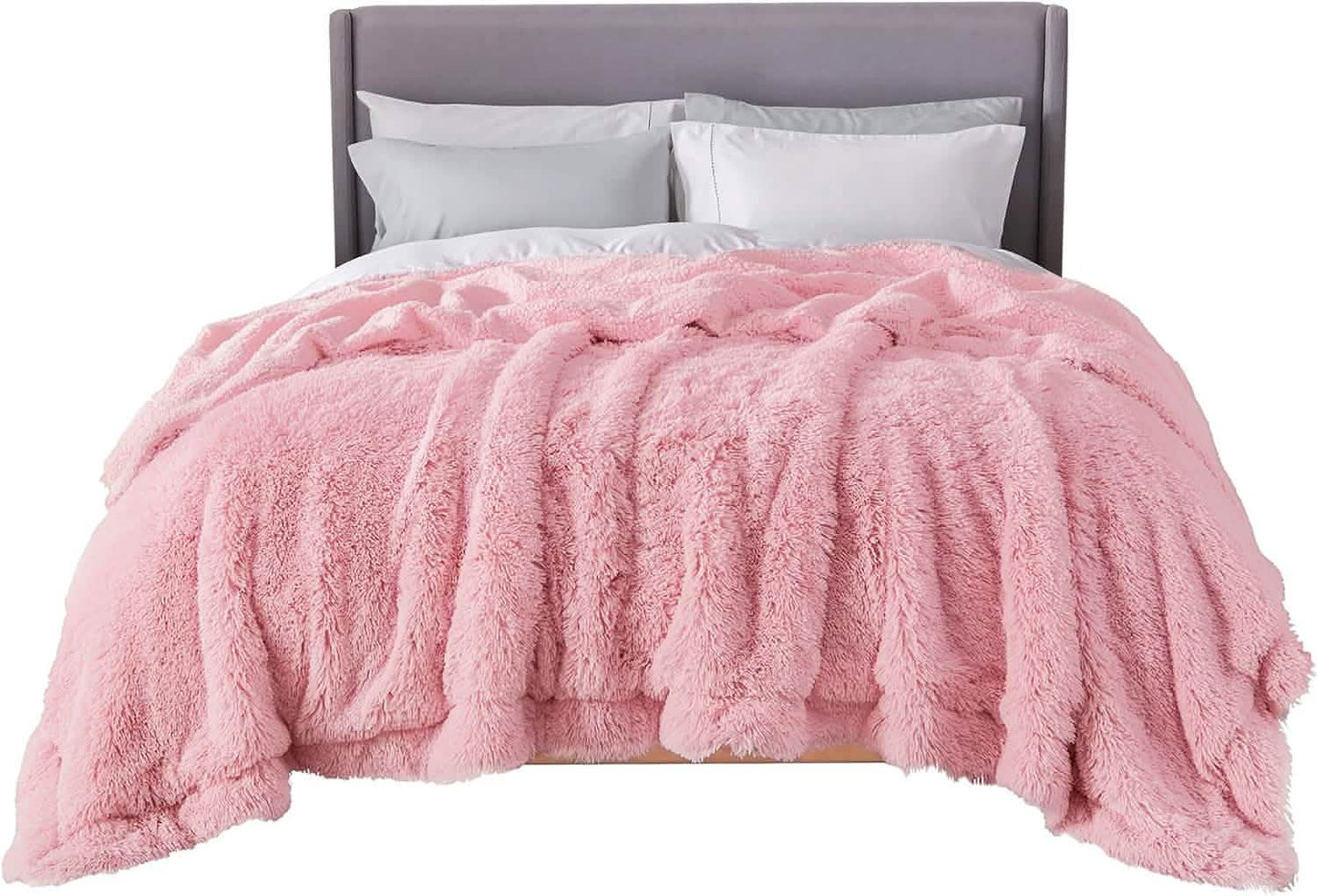 Fuzzy Faux Fur Blanket