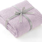 Feather Yarn Throw Blanket