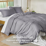 Bedsure Rayon Derived from Bamboo Duvet Cover Set