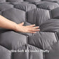 GentleSoft™ Three-Zone Quilted Mattress Pad