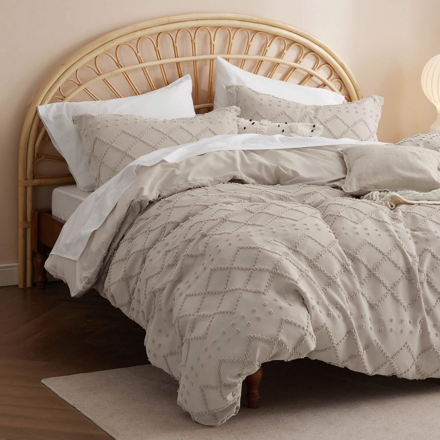Embroidery Boho Duvet Cover Set