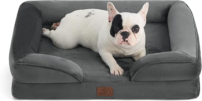 Orthopedic Flannel Dog Sofa