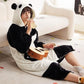 GentleSoft™ Wearable Shaggy Sherpa Panda Blanket Hoodie