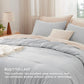 Prewashed Plain Comforter Set