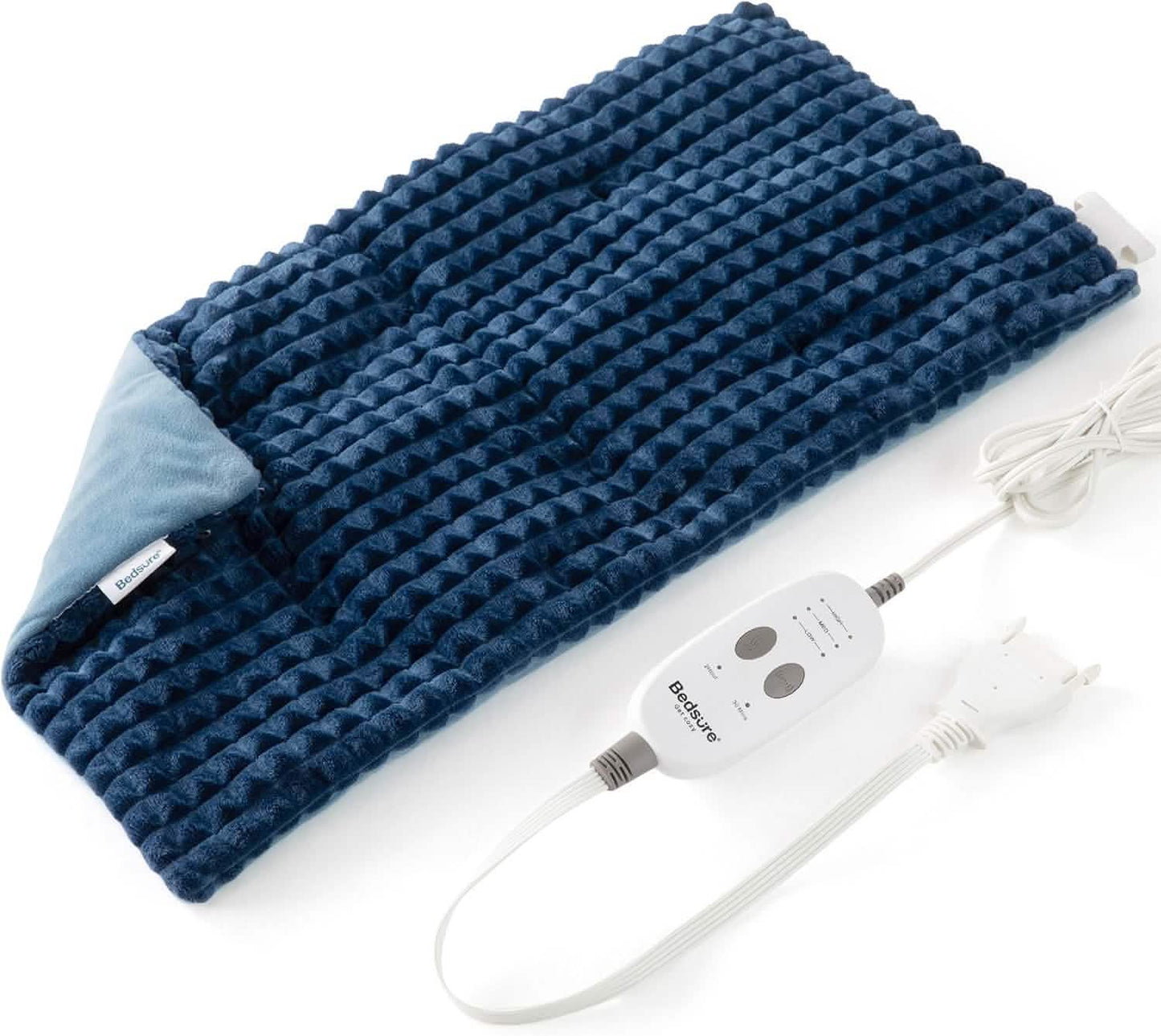 Weighted Heating Pad with Massager