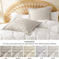 Tufted Embroidery Pillow Shams
