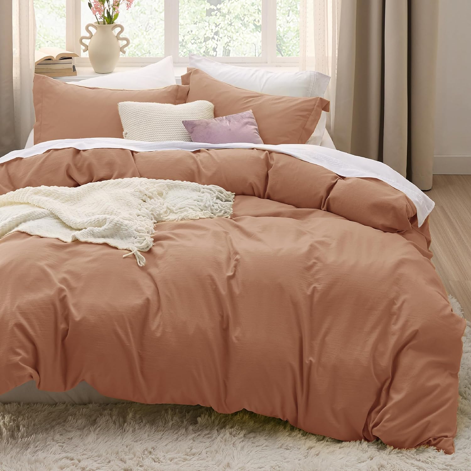 ButterySoft Ultra Soft Hypoallergenic Microfiber Duvet Cover Set