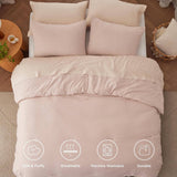 Prewashed Reversible Comforter Set