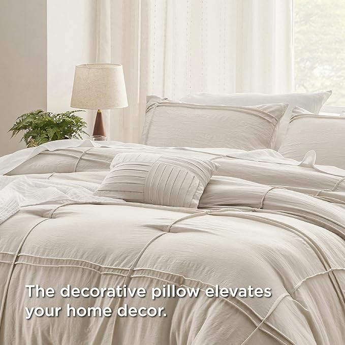 Pinch Pleat Comforter Set-2