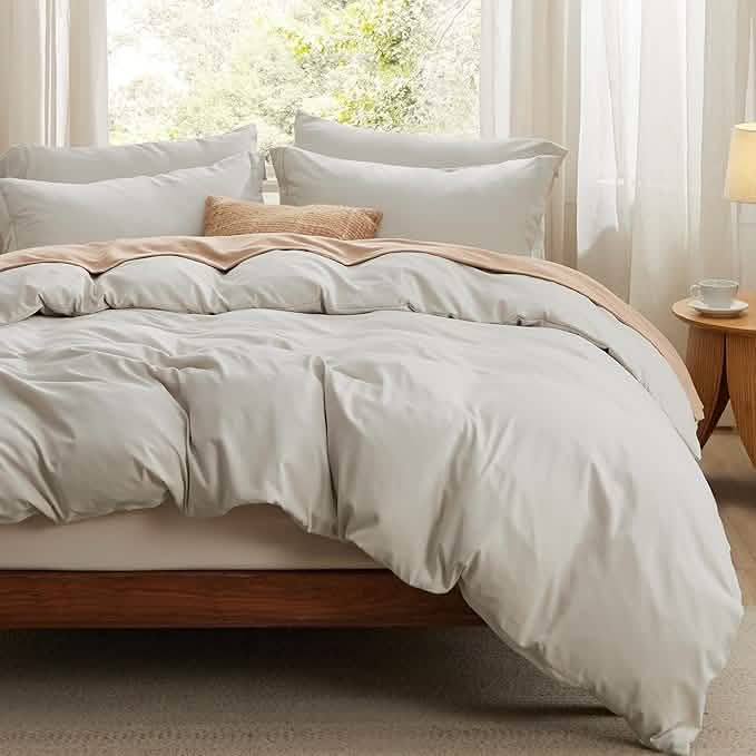 Comprehensive Prewashed Duvet Cover Set