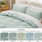 Clipped Jacquard Duvet Cover Set