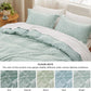Clipped Jacquard Duvet Cover Set