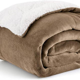 Sherpa and Fleece Reversible Blanket