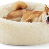 Calming Donut Bed for Dogs and Cats