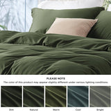 Polyester and Rayon Derived Duvet Cover Set