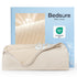 Bedsure Summer Cooling Blanket Queen Size for Hot Sleepers with Sports Mesh Design, Arc-Chill Q-Max 0.4 Lightweight Breathable Ice Cold Blanket for Night Sweats, 90 x 90 Inches, Mesh Grey