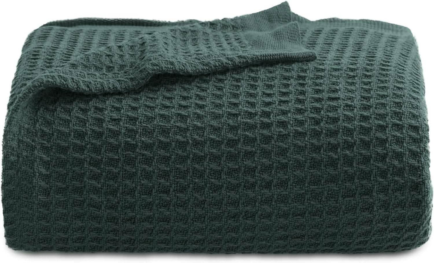 Cotton Waffle Weave Blanket