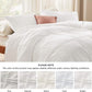 Striped Tufted Embroidery Duvet Cover Set
