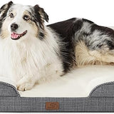 Orthopedic Checks Flannel Dog Sofa