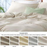 Polyester and Rayon Derived Duvet Cover Set