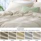 Polyester and Rayon Derived Duvet Cover Set