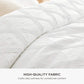 Puffy Jacquard Comforter Set
