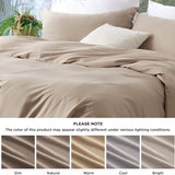 Polyester and Rayon Derived Duvet Cover Set