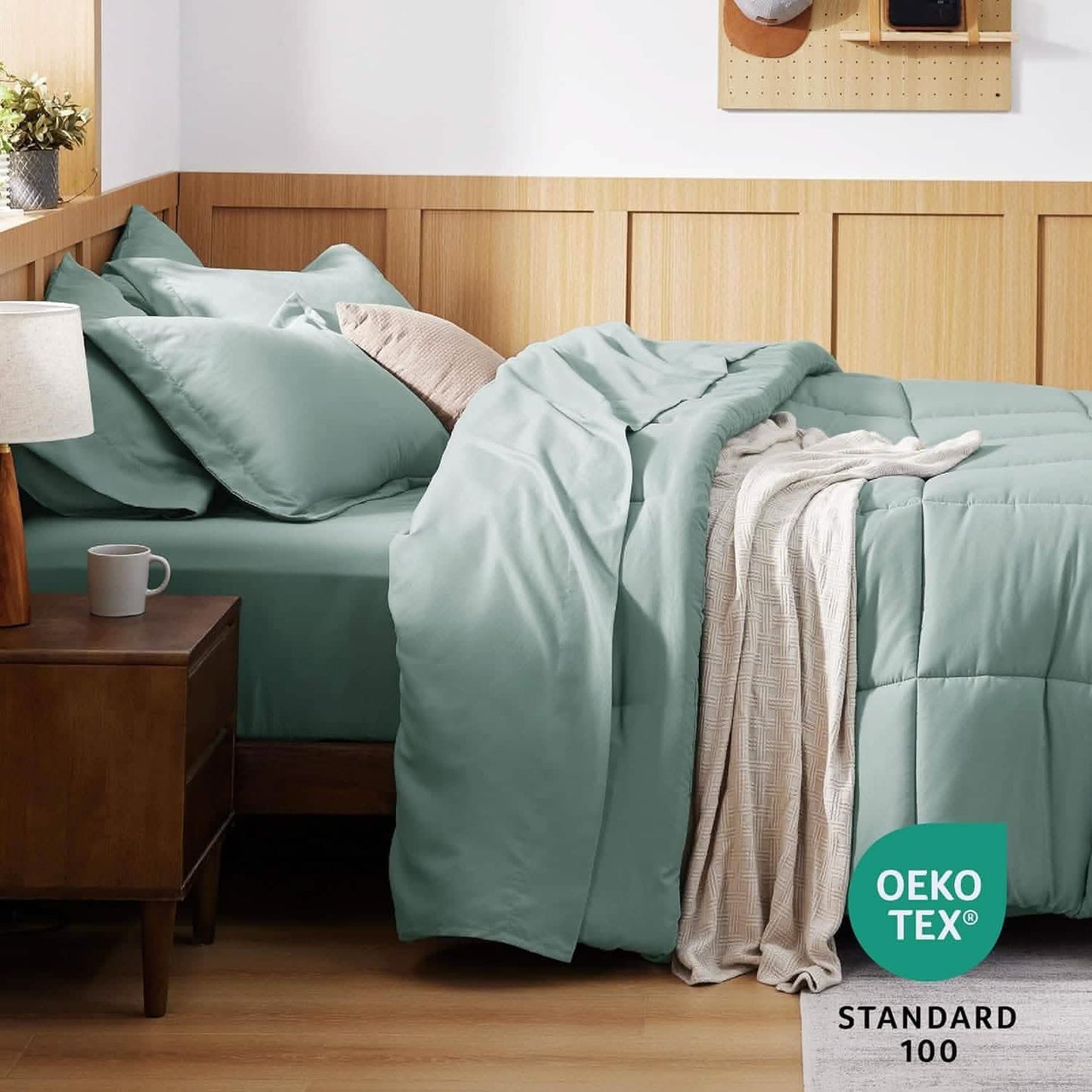 Comforter Set - 7 Pieces Solid