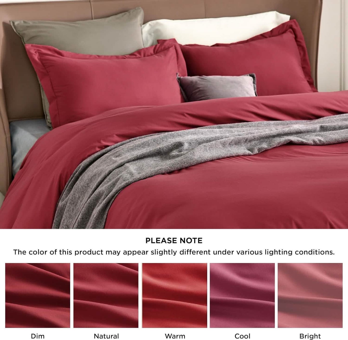 Brushed Microfiber Duvet Cover Sets