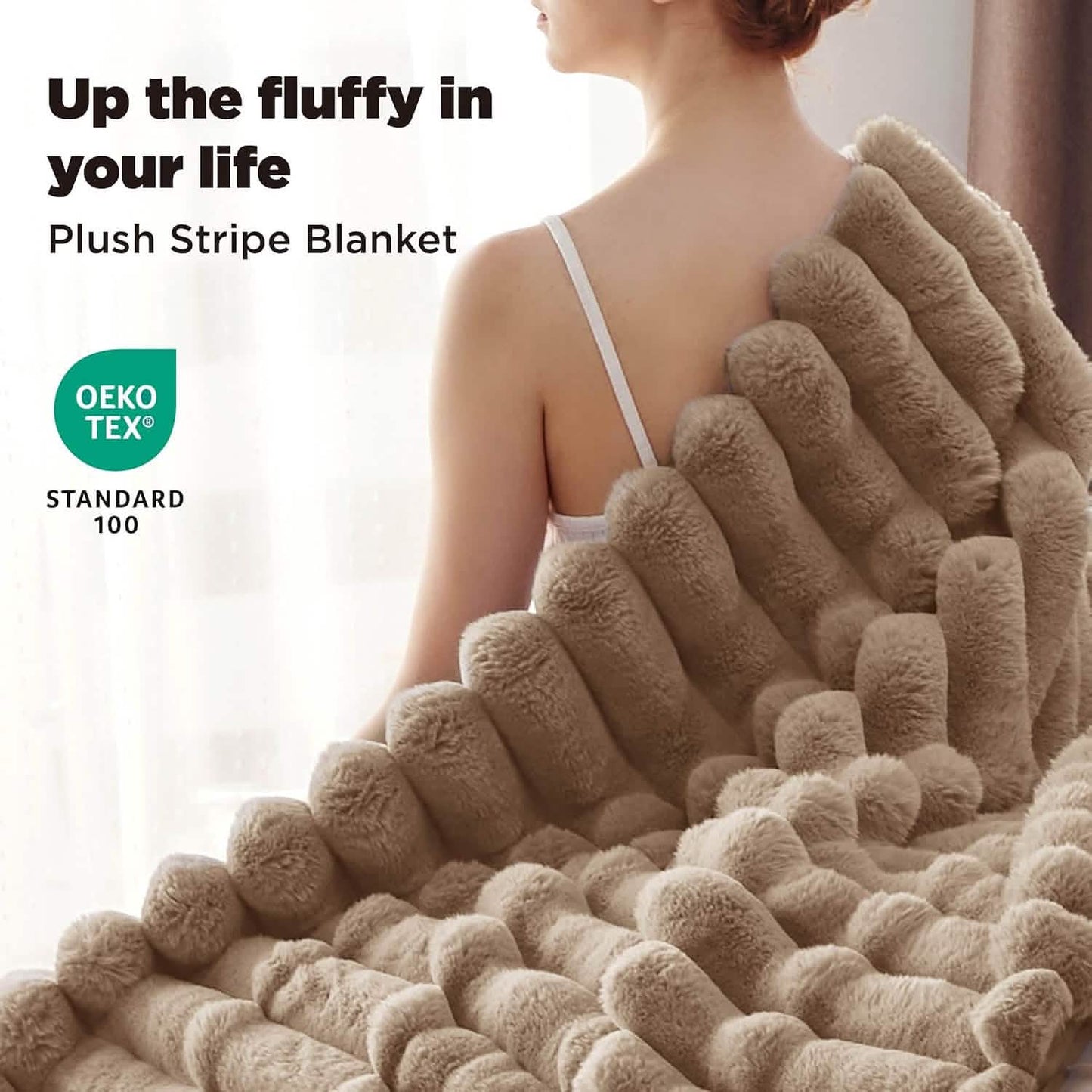 Plush Stripe Blanket