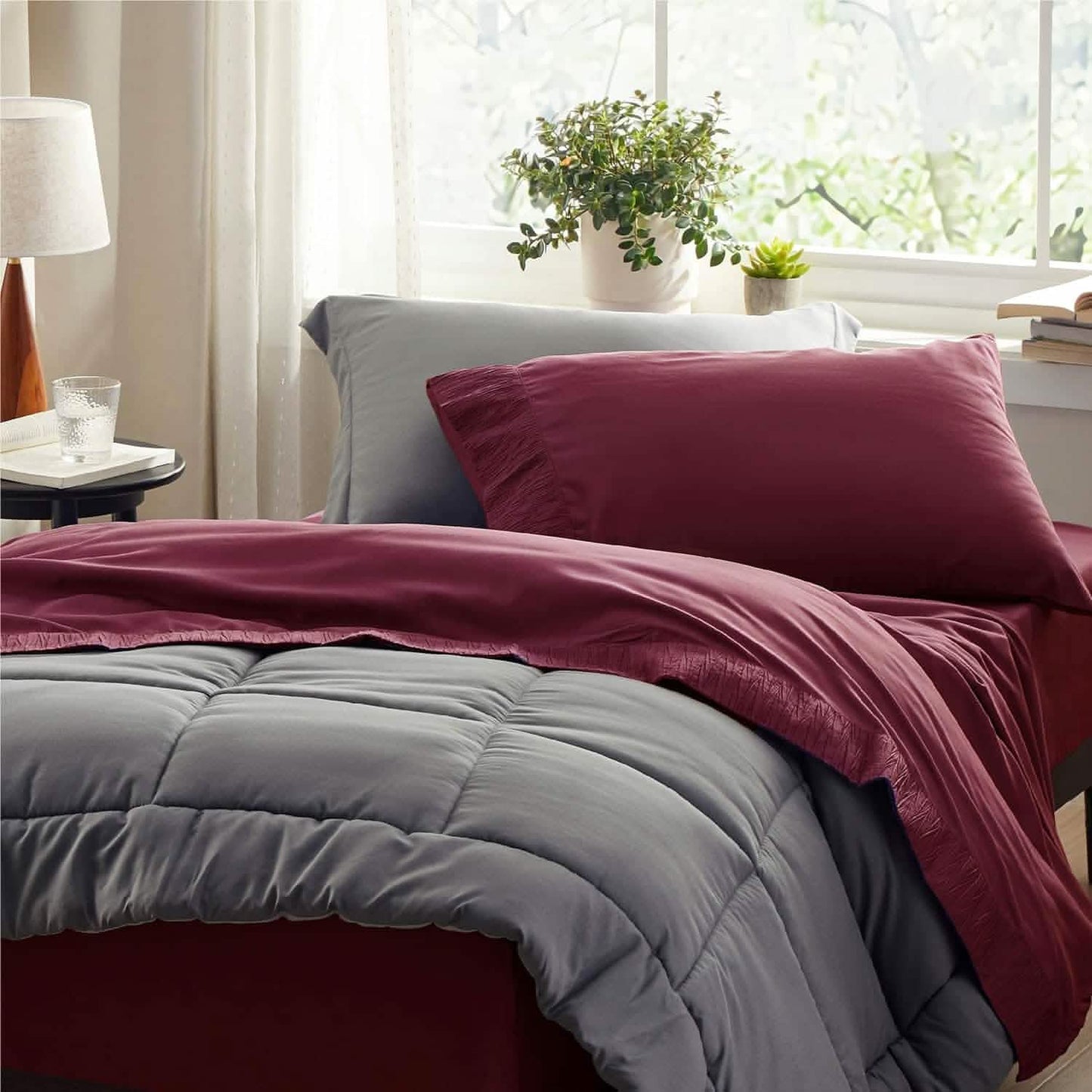 Ruched Sheet Set