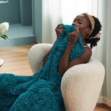 Bedsure Fuzzy Faux Fur Blanket