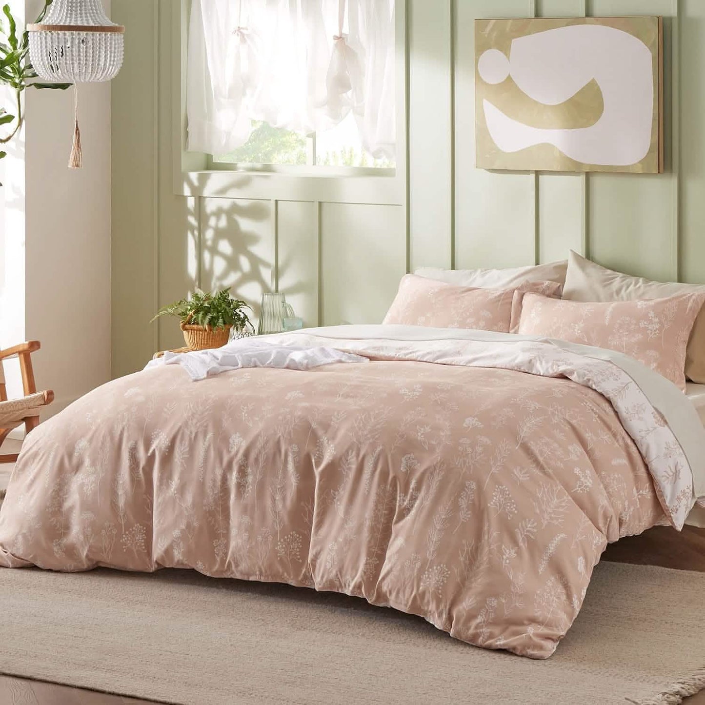 Floral Comforter Set