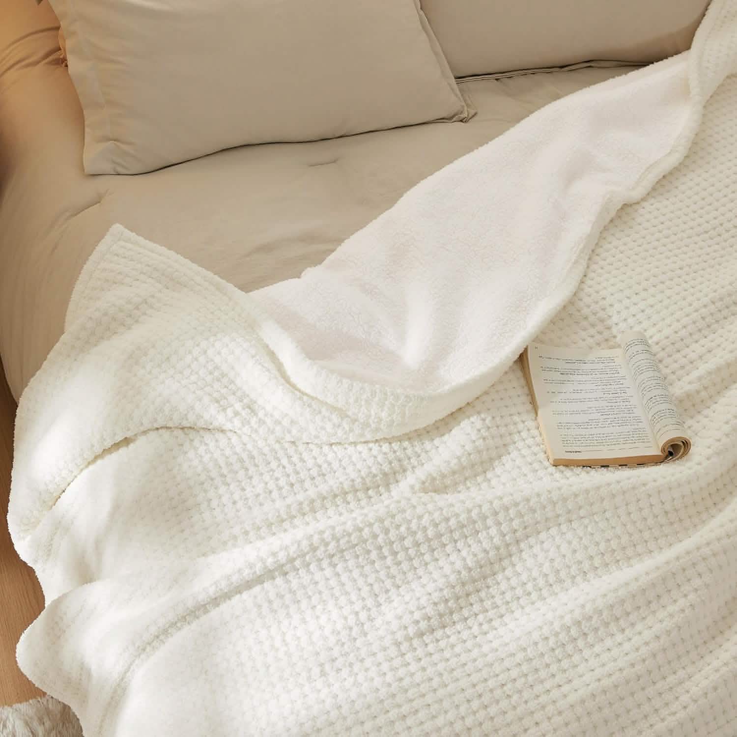 Ultra-Soft Double Side Yarn Sherpa Blanket