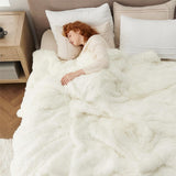 Bedsure Fuzzy Faux Fur Blanket