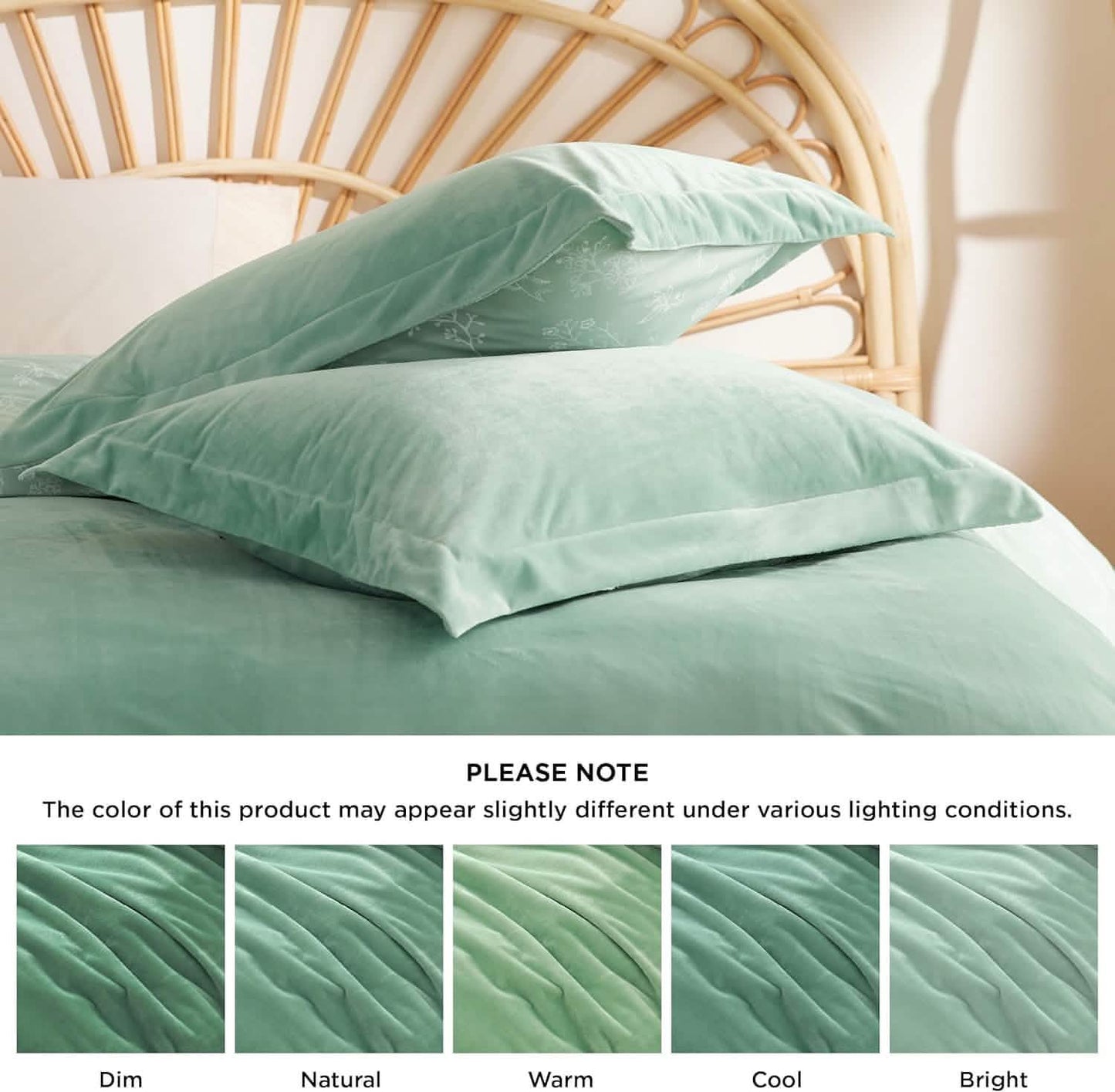 Reversible Two-Tone Sherpa Duvet Cover Set
